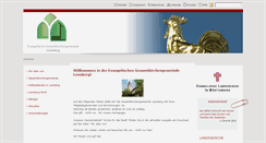 Desktop Screenshot of ev-kirche-leonberg.de